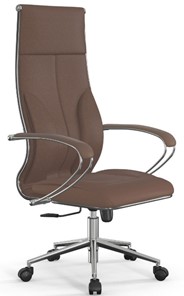 Офисное кресло Мetta L 1m 46/K Infinity Easy Clean топган OMS, нижняя часть 17853 светло-коричневый в Екатеринбурге