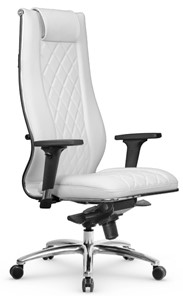 Кресло офисное Метта МЕТТА L 1m 50M/2D Infinity Easy Clean мультиблок, нижняя часть 17838 белый в Полевском