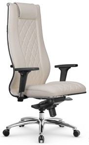 Кресло офисное Метта МЕТТА L 1m 50M/2D Infinity Easy Clean мультиблок, нижняя часть 17838 светло-бежевый в Кушве