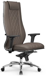 Кресло офисное Метта МЕТТА L 1m 50M/2D Infinity Easy Clean мультиблок, нижняя часть 17838 светло-коричневый в Полевском