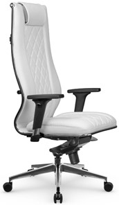 Кресло офисное МЕТТА L 1m 50M/2D Infinity Easy Clean мультиблок, нижняя часть 17839 белый в Кушве - предосмотр 1