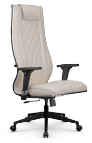 Кресло офисное МЕТТА L 1m 50M/2D Infinity Easy Clean топган, нижняя часть 17832 светло-бежевый в Кушве