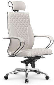 Кресло офисное Metta L 2c 44C/K116 Infinity Easy Clean мультиблок, нижняя часть 17838 белый в Екатеринбурге