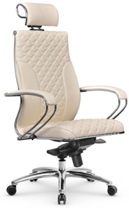 Офисное кресло Metta L 2c 44C/K116 Infinity Easy Clean мультиблок, нижняя часть 17838 молочный в Екатеринбурге - предосмотр