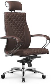 Офисное кресло Metta L 2c 44C/K116 Infinity Easy Clean мультиблок, нижняя часть 17838 темно-коричневый в Екатеринбурге