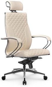 Офисное кресло Metta L 2c 44C/K116 Infinity Easy Clean мультиблок, нижняя часть 17839 молочный в Екатеринбурге