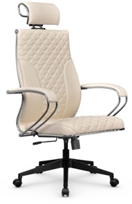 Офисное кресло Metta L 2c 44C/K116 Infinity Easy Clean топган, нижняя часть 17832 молочный в Каменске-Уральском