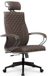 Офисное кресло Metta L 2c 44C/K116 Infinity Easy Clean топган, нижняя часть 17832 светло-коричневый в Каменске-Уральском