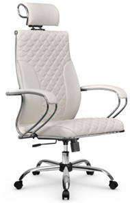 Офисное кресло Metta L 2c 44C/K116 Infinity Easy Clean топган, нижняя часть 17833 белый в Екатеринбурге - предосмотр
