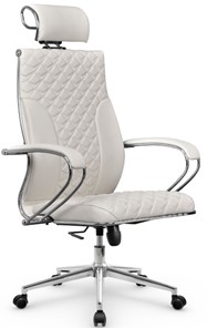 Офисное кресло Metta L 2c 44C/K116 Infinity Easy Clean топган OMS, нижняя часть 17853 белый в Каменске-Уральском