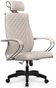 Офисное кресло Metta L 2c 44C/K116 Infinity Easy Clean топган OMS, нижняя часть 17859 светло-бежевый в Екатеринбурге