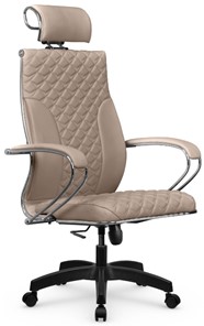 Офисное кресло Metta L 2c 44C/K116 Infinity Easy Clean топган OMS, нижняя часть 17859 темно-бежевый в Екатеринбурге