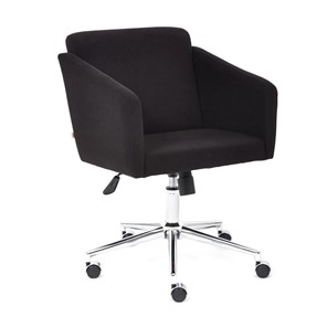Кресло офисное MILAN хром флок, черный, арт.13946 в Полевском