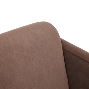 Кресло MILAN хром флок, коричневый, арт.13945 в Екатеринбурге - предосмотр 6
