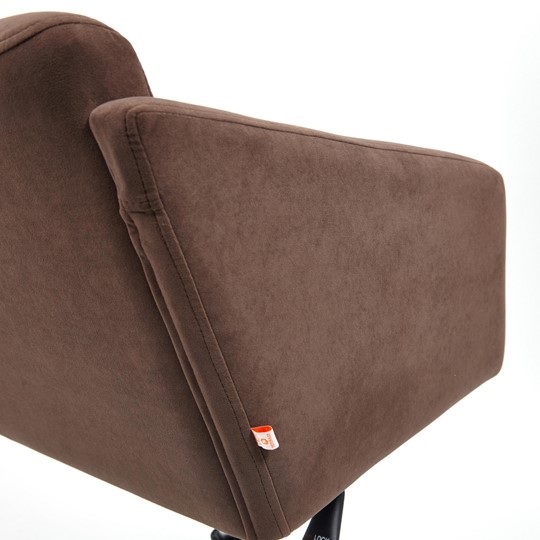 Кресло MILAN хром флок, коричневый, арт.13945 в Екатеринбурге - изображение 9