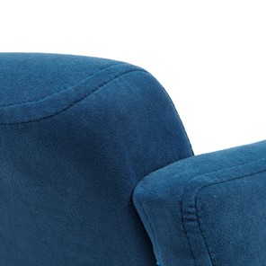 Кресло MILAN хром флок, синий, арт.13948 в Екатеринбурге - предосмотр 12