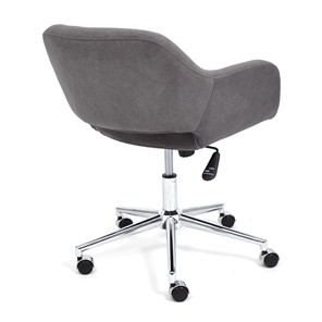 Кресло офисное MODENA хром флок, серый, арт.14232 в Первоуральске - предосмотр 2