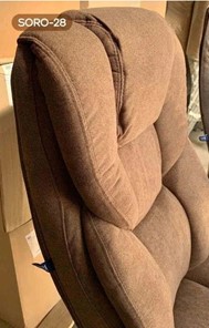 Компьютерное кресло MORFEO (CHR68) ткань SORO-28, коричневая в Екатеринбурге - предосмотр 3