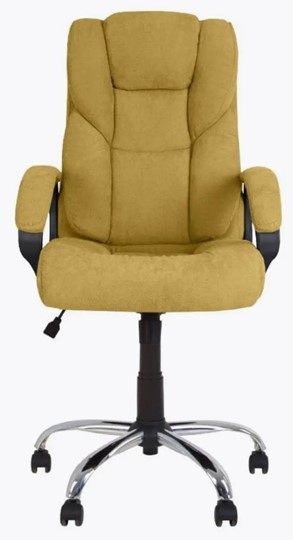 Кресло MORFEO (CHR68) ткань SORO-40, желтая в Екатеринбурге - изображение 3