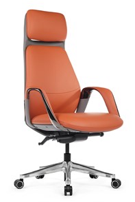 Кресло компьютерное Napoli (YZPN-YR020) Оранжевый/Серый в Ревде