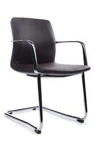 Кресло офисное Plaza-SF (FK004-С11), темно-коричневый в Полевском