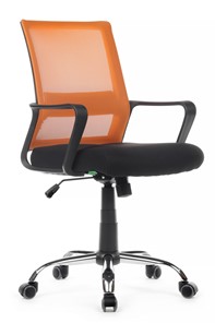 Кресло компьютерное RCH 1029MB, черный/оранжевый в Кушве
