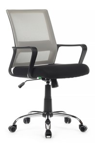 Кресло офисное RCH 1029MB, серый/черный в Екатеринбурге