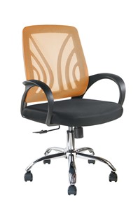 Кресло офисное Riva Chair 8099Е, Оранжевый в Екатеринбурге