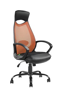 Кресло компьютерное Riva Chair 840, Оранжевый в Екатеринбурге - предосмотр