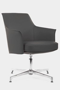 Кресло для офиса Rosso-ST (C1918), серый в Каменске-Уральском
