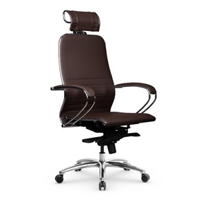 Офисное кресло Samurai K-2.04 MPES Темно-коричневый в Ревде