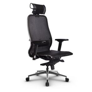 Офисное кресло Samurai S-3.041 (Черный плюс) в Ревде