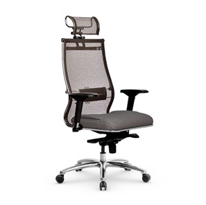 Кресло компьютерное Samurai SL-3.05 MPES Светло-коричневый / Серый в Первоуральске