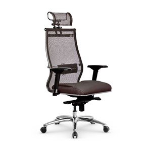 Офисное кресло Samurai SL-3.05 MPES Темно-коричневый в Ревде