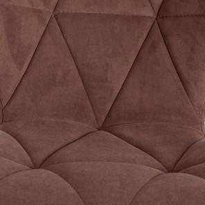 Компьютерное кресло SELFI флок , коричневый, арт.15297 в Екатеринбурге - предосмотр 5