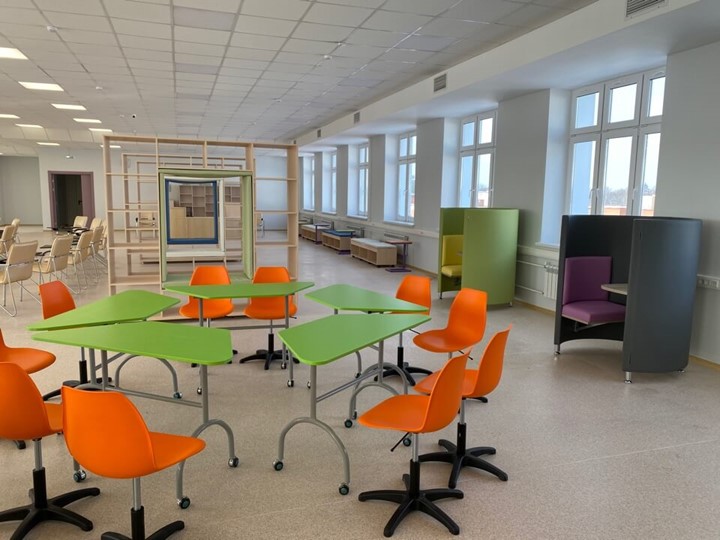 Офисное кресло SHT-ST29/SHT-S120M оранжевый ral2003 в Екатеринбурге - изображение 20