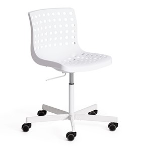 Офисное кресло SKALBERG OFFICE (mod. C-084-B) металл/пластик, White (белый) арт.19803 в Ревде