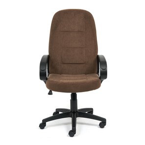 Компьютерное кресло СН747 флок, коричневый, арт.15142 в Новоуральске - предосмотр 1