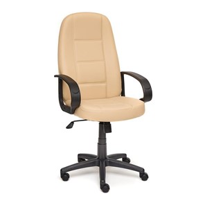 Офисное кресло СН747 кож/зам, бежевый, арт.973 в Кушве
