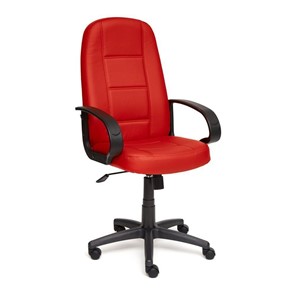 Кресло компьютерное СН747 кож/зам, красный, арт.7707 в Новоуральске