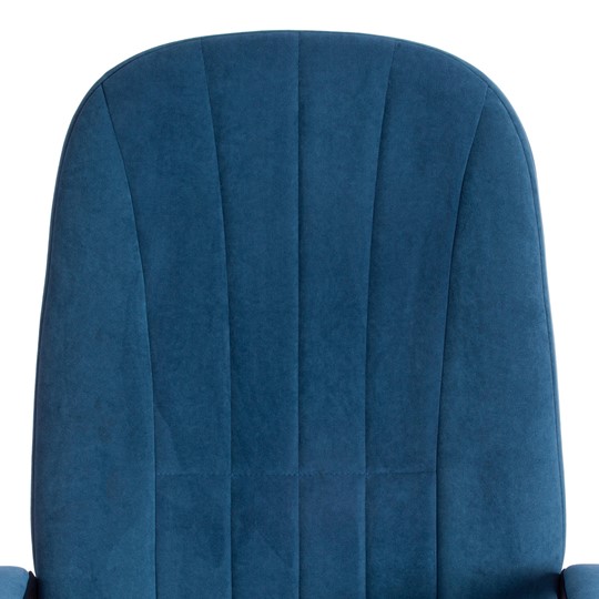 Офисное кресло СН888 LT (22) флок, синий, арт.19393 в Екатеринбурге - изображение 6