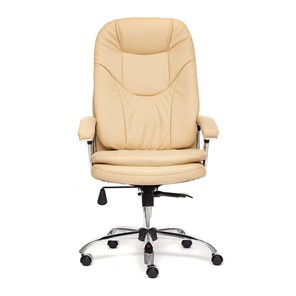 Кресло офисное SOFTY LUX  кож/зам, бежевый, арт.12901 в Первоуральске - предосмотр 3