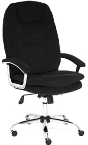 Офисное кресло SOFTY LUX флок, черный, арт.13594 в Ревде