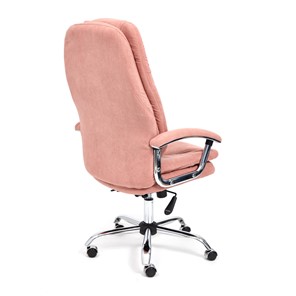 Офисное кресло SOFTY LUX флок, розовый, арт.13952 в Екатеринбурге - предосмотр 3