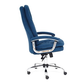 Офисное кресло SOFTY LUX флок, синий, арт.13592 в Екатеринбурге - предосмотр 5