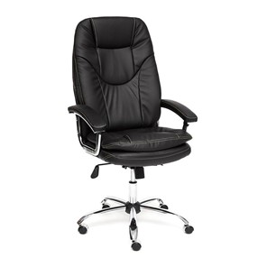 Офисное кресло SOFTY LUX кож/зам, черный, арт.12902 в Артемовском