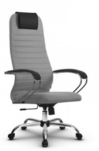 Офисное кресло SU-BK131-10 CH серый в Ревде