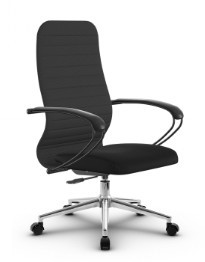 Кресло компьютерное SU-CK130-10P CH-3 темно-серый/черный в Кушве