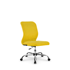 Офисное кресло SU-Mr-4/подл.000/осн.006 желтый в Екатеринбурге