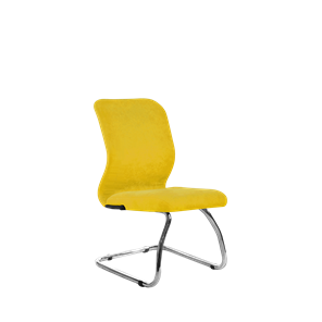 Офисное кресло SU-Mr-4/подл.000/осн.007 желтый в Екатеринбурге